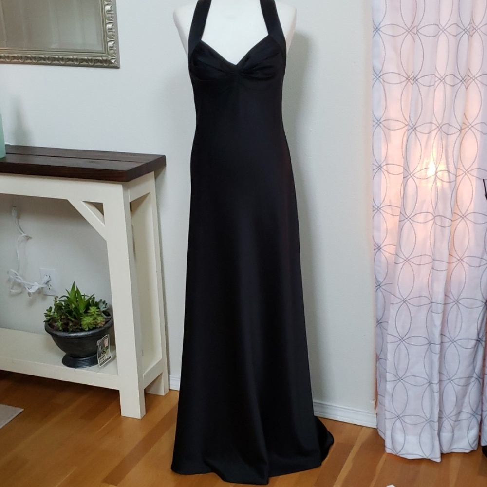 Calvin Klein black evening gown 6p